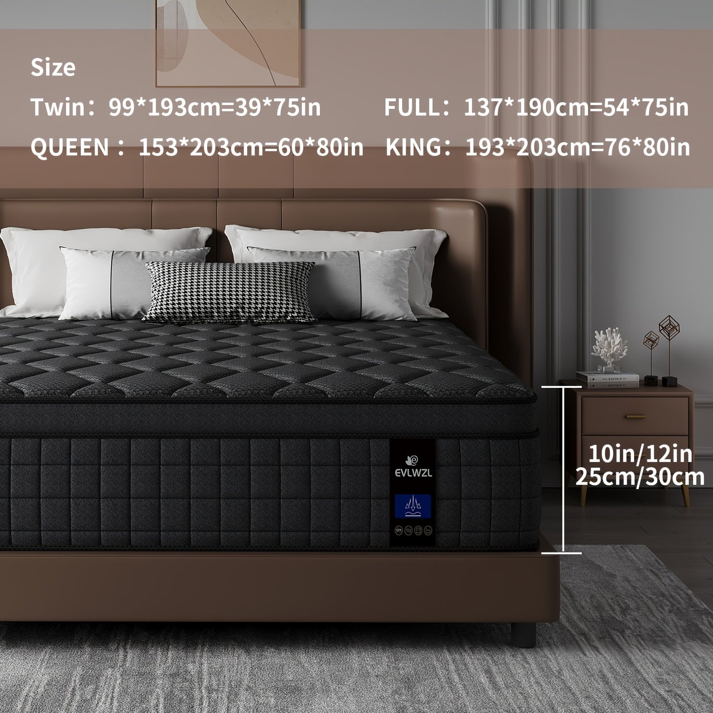 Memory Foam Pocketed Coil Mattress