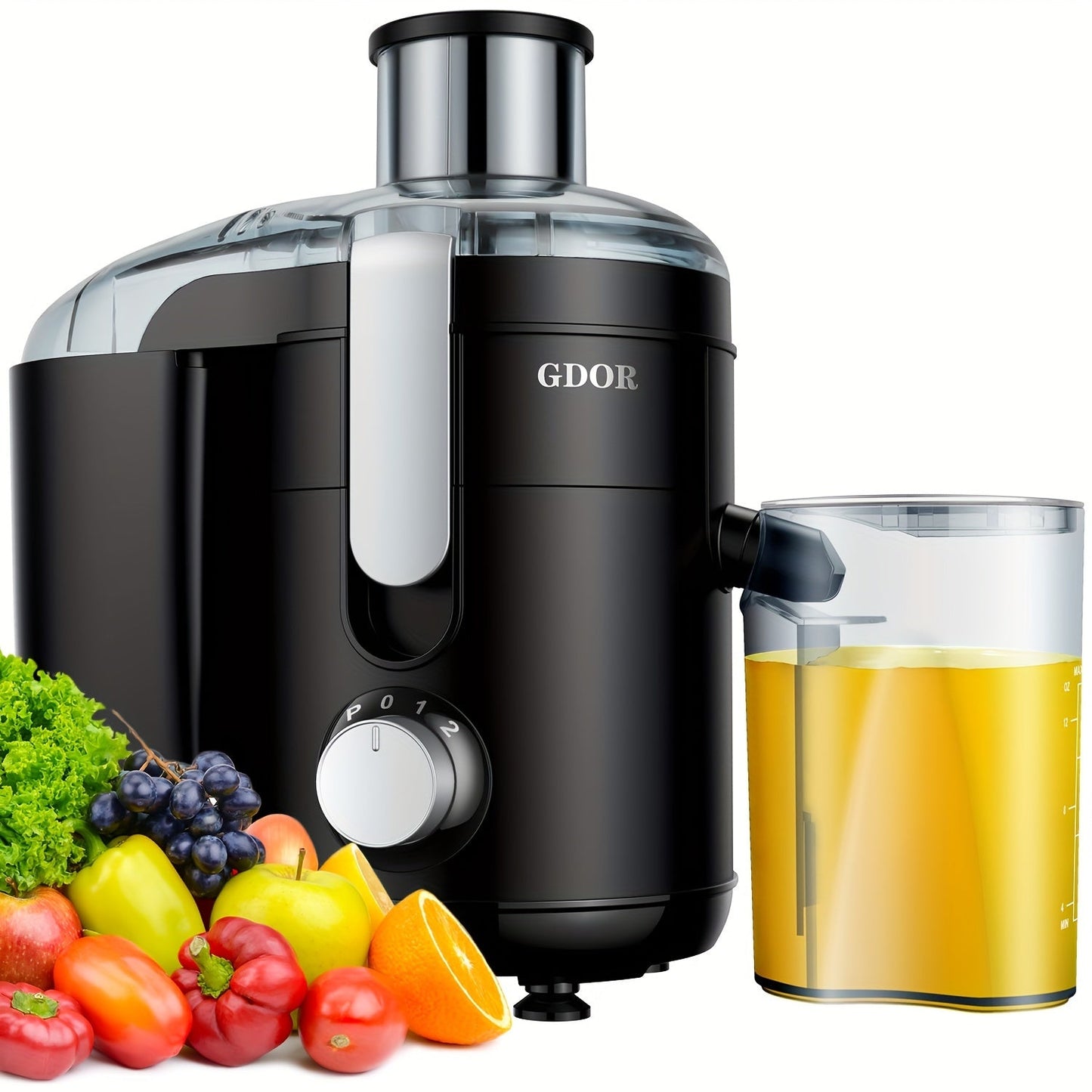 Electric Juicer, Dual Speed, Easy Clean