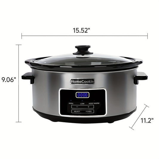Digital Slow Cooker with Digital Timer