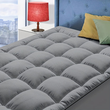 Mattress Topper Pillow Top with 8-21 Inch Deep Pocket