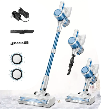 Cordless Stick Vacuum, 70Kpa Powerful Suction, 45-Min Runtime