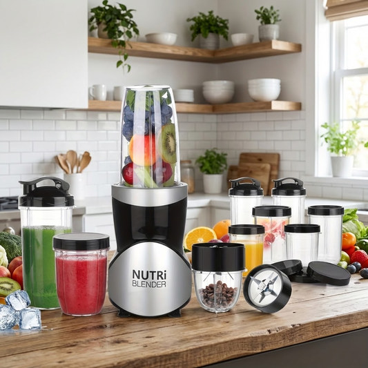 Blender & 14 pcs Juice Cup Set