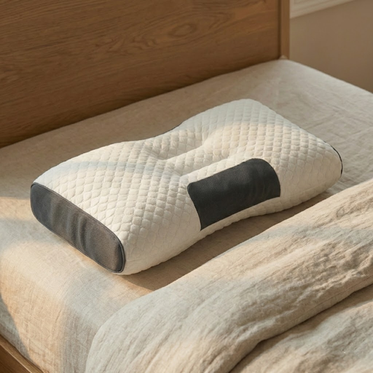 Ergonomic Adjustable Neck Pillow with Zipper